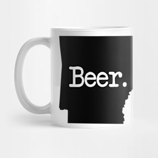 Arkansas Beer AR Mug